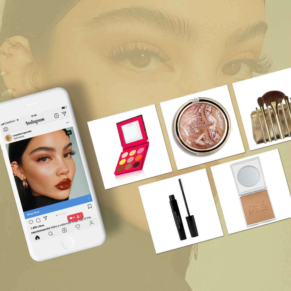 Napoleon Perdis - Meta Ad Creative 3